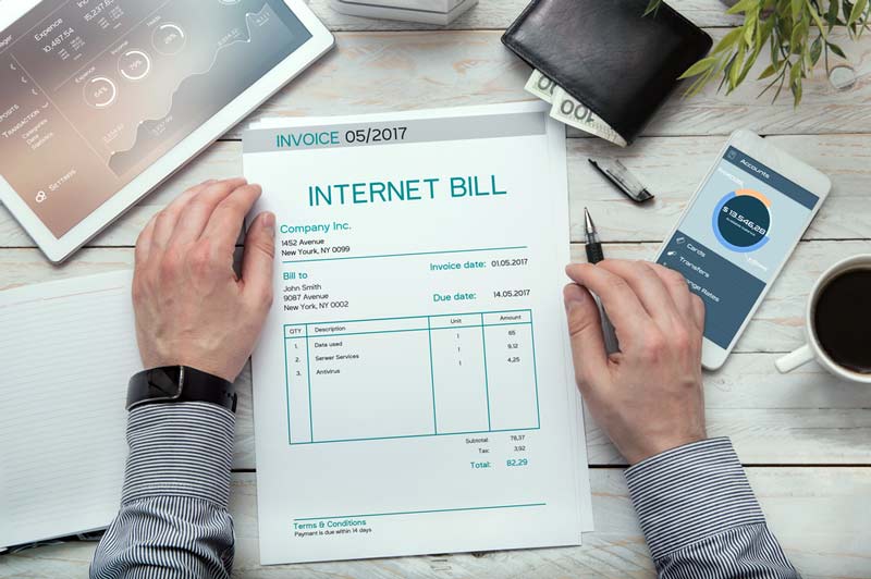 Internet History and WiFi Bills